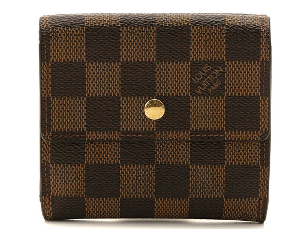 LOUIS VUITTON Portemonnaie Wallet Billet Carte Credit Damier